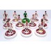 Subbuteo Andrew Table Soccer AS Roma 2020-21 away kit on WSB Professional bases